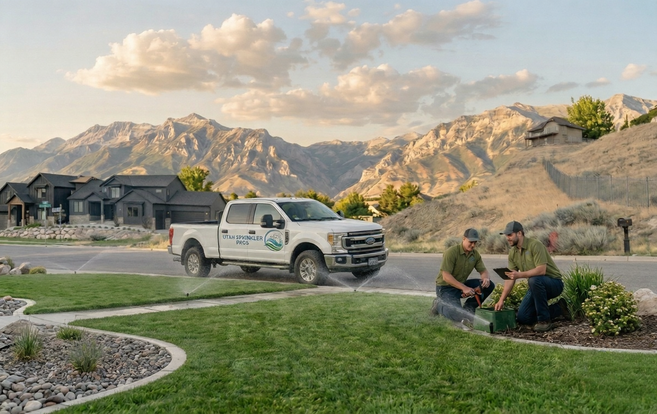 Utah county sprinkler repairs by utah sprinkler pros